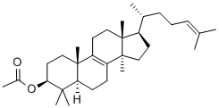 lanosteryl acetate 结构式