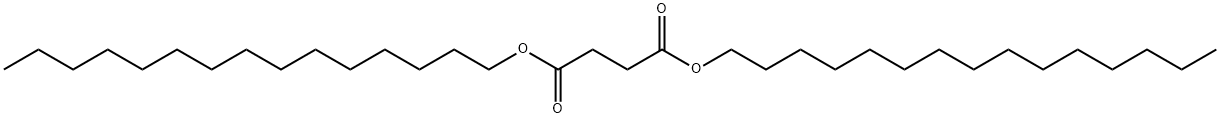 dipentadecyl succinate Structure