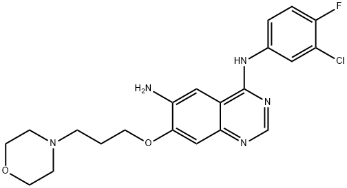 N4-(3-chloro-4-fluorophenyl)-7-(3-Morpholinopropoxy)quinazoline-4,6-diaMine