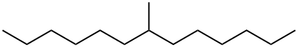 7-メチルトリデカン 化学構造式