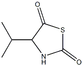 2,5-Thiazolidinedione,4-isopropyl-,L-(8CI) Struktur