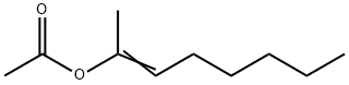 2-Octene-2-ol acetate,26735-85-3,结构式