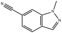 1-Methyl-1H-indazole-6-carbonitrile Struktur