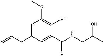 5-알릴-2-하이드록시-N-(2-하이드록시프로필)-m-아니스아미드