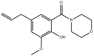 4-알릴-2-메톡시-6-(모폴리노카르보닐)페놀
