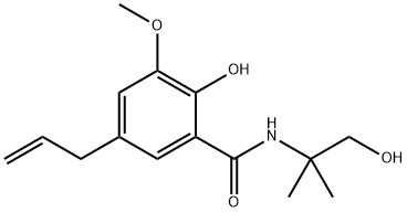 26750-97-0 5-Allyl-N-(2-hydroxy-1,1-dimethylethyl)-2-hydroxy-m-anisamide