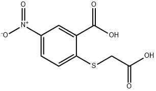 2-[(carboxymethyl)thio]-5-nitrobenzoic acid Structure