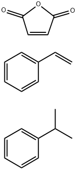 苯乙烯-马来酸酐无规共聚物, 26762-29-8, 结构式