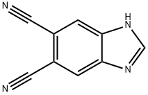 1H-Benzimidazole-5,6-dicarbonitrile(9CI) Struktur