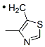 Метил, (4-метил-5-тиазолил)- (9CI) структура