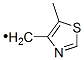 Methyl,  (5-methyl-4-thiazolyl)-  (9CI) 结构式