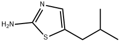 5-(2-甲基丙基)-1,3-噻唑-2-胺,267658-06-0,结构式