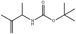 Carbamic acid, (1,2-dimethyl-2-propenyl)-, 1,1-dimethylethyl ester (9CI) Struktur