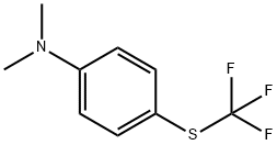 N,N-DIMETHYL-4-(TRIFLUOROMETHYLTHIO)-ANILINE Struktur