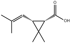 26771-06-2 (1S-cis)-2,2-dimethyl-3-(2-methylprop-1-enyl)cyclopropanecarboxylic acid