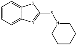 2-(Piperidinothio)benzothiazole,26773-65-9,结构式