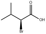 (S)-(-)-2-Bromo-3-methylbutyric acid Structure