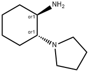 TRANS-2-(PYRROLIDIN-1-YL)CYCLOHEXANAMINE Structure
