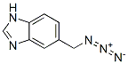 1H-Benzimidazole,  5-(azidomethyl)-  (9CI) 结构式