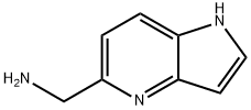 1H-Pyrrolo[3,2-b]pyridine-5-methanamine(9CI) Struktur