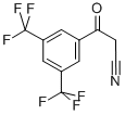3-(3,5-双(三氟甲基)苯基)-3-氧代丙腈,267880-81-9,结构式