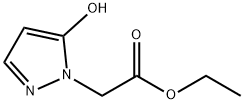 1H-Pyrazole-1-aceticacid,5-hydroxy-,ethylester(9CI) Structure