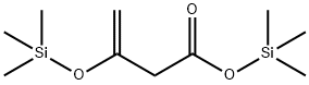 3-トリメチルシロキシ-3-ブテン酸トリメチルシリル 化学構造式