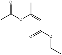 ethyl 3-(acetoxy)isocrotonate,26805-39-0,结构式