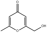 4H-Pyran-4-one, 2-(hydroxymethyl)-6-methyl- (9CI) 结构式