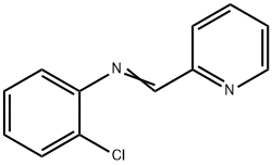 2-Chloro-N-(2-pyridinylmethylene)aniline,26825-33-2,结构式