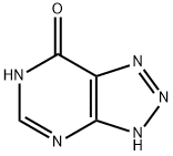 8-AZAHYPOXANTHINE Struktur