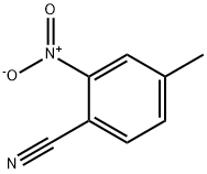 2-ニトロ-p-トルニトリル 化学構造式