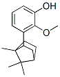 2-methoxy(1,7,7-trimethylbicyclo[2.2.1]hept-2-yl)phenol Structure