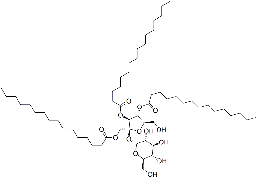 sucrose tripalmitate 结构式