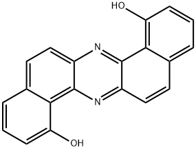 dibenzo[a,h]phenazine-1,8-diol  Struktur