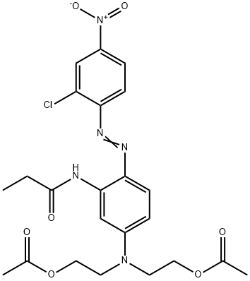 分散红玉 S-2GFL 结构式