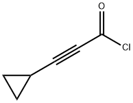 2-Propynoyl chloride, 3-cyclopropyl- (9CI) Struktur