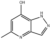5-METHYL-1H-PYRAZOLO[4,3-B]PYRIDIN-7-OL Struktur