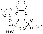 trisodium naphthalenetrisulphonate 化学構造式