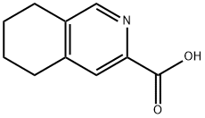 5,6,7,8-TETRAHYDROISOQUINOLINE-3-CARBOXYLIC ACID Structure