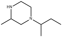 Piperazine, 3-methyl-1-(1-methylpropyl)- (9CI) Struktur