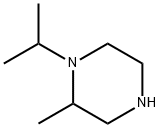 1-イソプロピル-2-メチルピペラジン 化学構造式