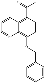 5-Acetyl-8-(phenylMethoxy)quinoline Structure