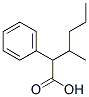 3-Methyl-2-phenylhexanoic acid Structure