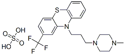 10-[3-(4-methyl-1-piperazinyl)propyl]-2-(trifluoromethyl)phenothiazine sulphate|