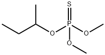 O,O-DIMETHYLS-BUTYLPHOSPHOROTHIOATE Structure