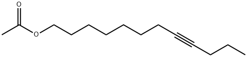 8-ドデシン-1-オールアセタート 化学構造式