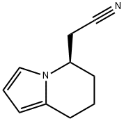 5-Indolizineacetonitrile,5,6,7,8-tetrahydro-,(5R)-(9CI) 结构式
