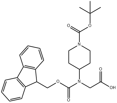 FMOC-N-(1-BOC-피페리딘-4-YL)-글리신
