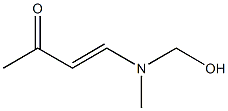 3-Buten-2-one, 4-[(hydroxymethyl)methylamino]- (8CI) 化学構造式